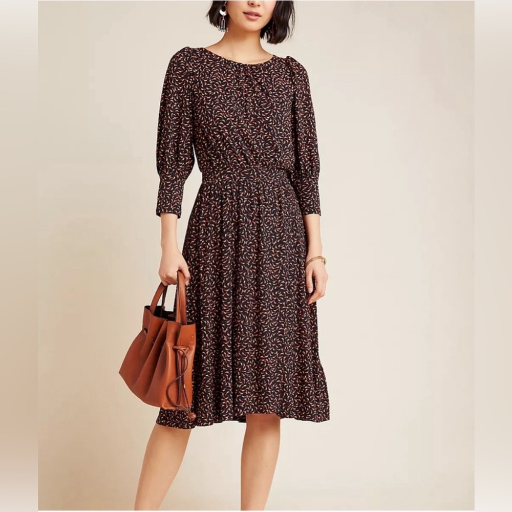 Anthropologie Maeve Chatham Dress size M